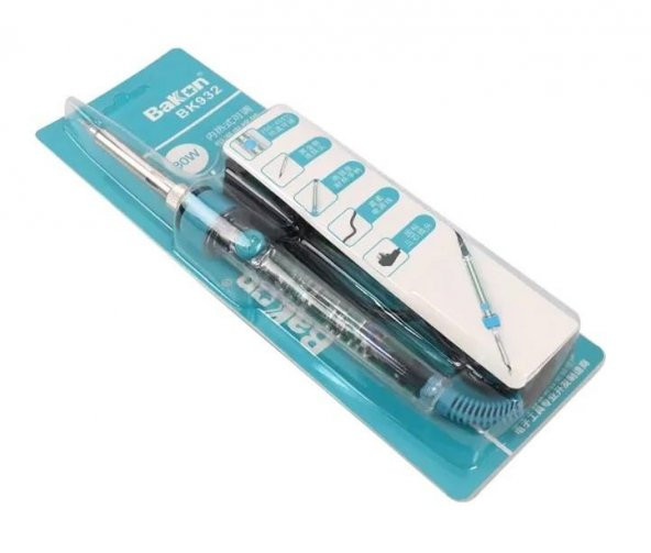Bakon BK932 Üstten Ayarlı Kalem Havya 80w Şeffaf 200° / 450° - 3