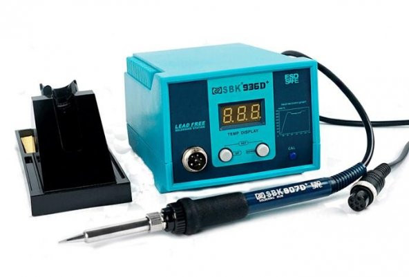 Bakon SBK936D+ Dijital Isı Ayarlı Havya Seti 60w 180° - 480° - 2