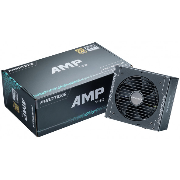 Phanteks (Seasonic) AMP 550W 80 Gold Full Module PSU Mining Gaming Oyuncu Bilgisayar Güç Kaynağı - 7