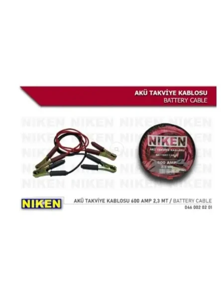 AKU TAKVIYE KABLOSU (TAKIM) 2,3 MT 600 AMPER