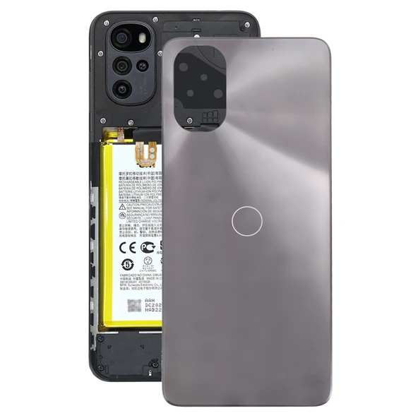 Motorola Moto G22 Siyah Orijinal Arka Kapak