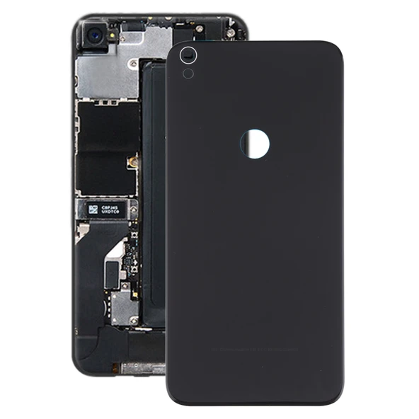 Alcatel One Touch Shine Lite 5080 Serisi Siyah Cam Batarya Arka Kapak
