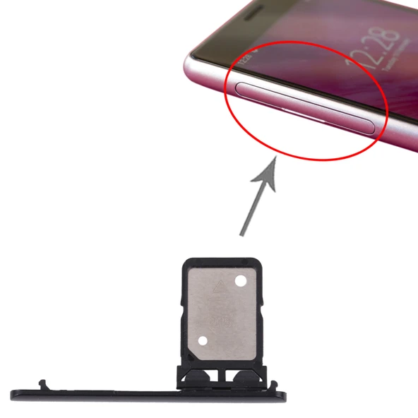 Sony Xperia 10 Plus ve Xperia 10 Siyah SIM Kart Tepsisi - 4