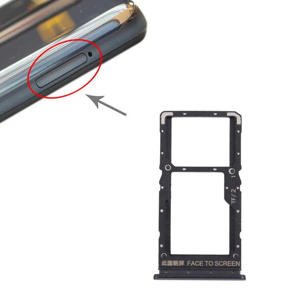 Xiaomi Poco X3 GT Siyah SIM Kart Tepsisi ve Micro SD Kart Tepsisi - 4