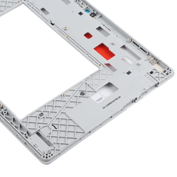 Lenovo Tab M10 HD 2 Nesil Ön Kasa LCD Çerçeve Bezel Plakası Beyaz - 5