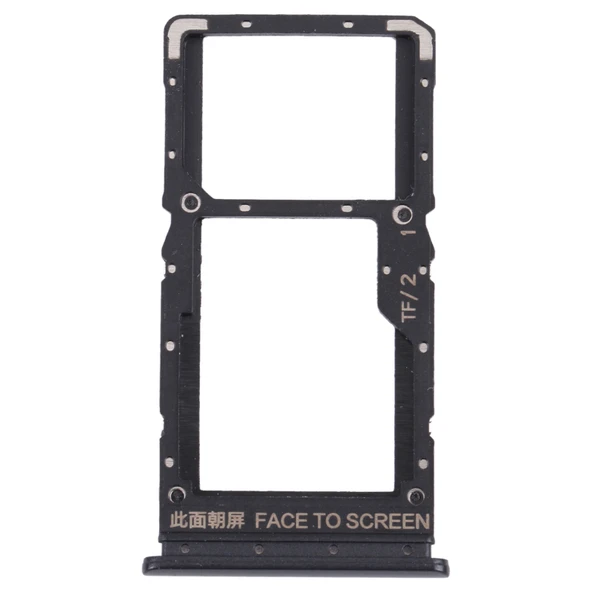 Xiaomi Poco X3 GT Siyah SIM Kart Tepsisi ve Micro SD Kart Tepsisi