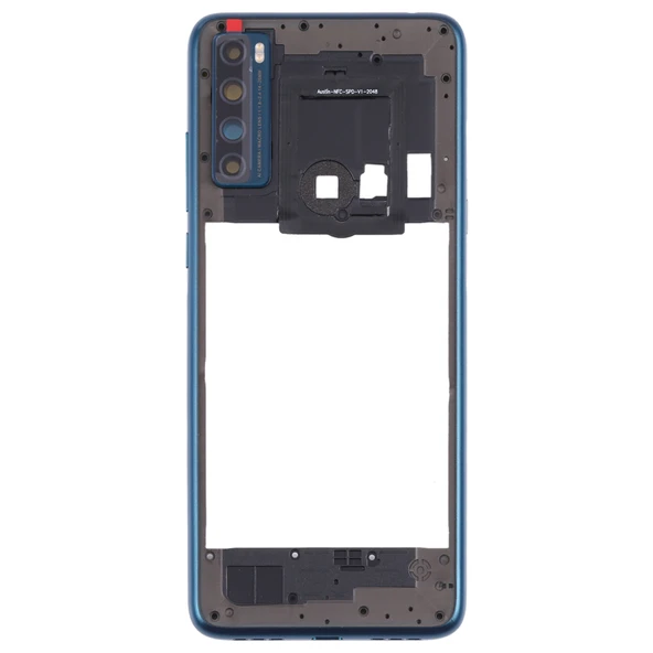 TCL 20 SE T671H Orijinal Orta Çerçeve Çerçeve Plakası Yeşil - 3