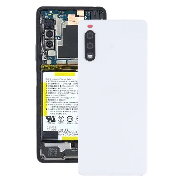 Sony Xperia 10 III Beyaz Arka Kapak