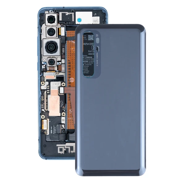 Xiaomi Mi Note 10 Lite Siyah Batarya Arka Kapak