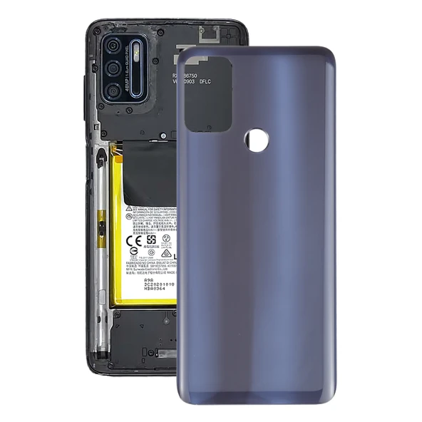 Motorola Moto G50 Uyumlu Gri Arka Kapak
