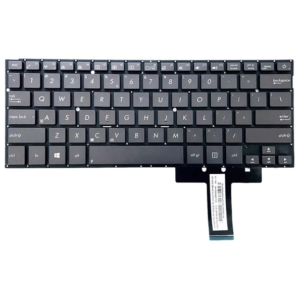 Asus Zenbook UX31 Serisi Siyah US Versiyon Klavye - 2