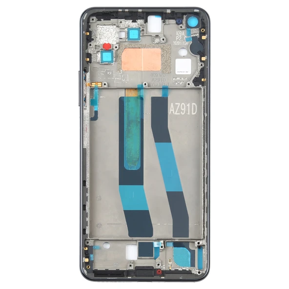 Xiaomi Mi 11 Lite 5G NE Ön Gövde LCD Çerçeve Siyah - 2