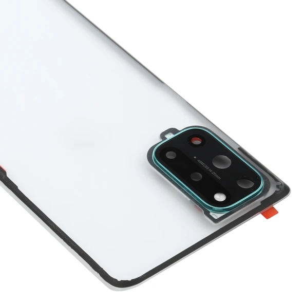 OnePlus 8T Şeffaf Kamera Lensli Arka Kapak - 4
