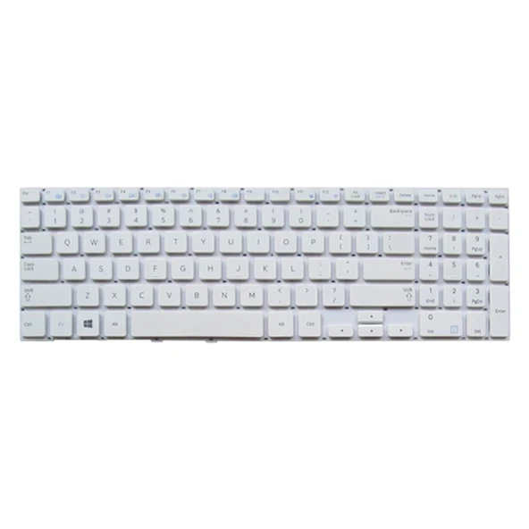 Samsung NP Serisi US Versiyon Klavye Beyaz - 2