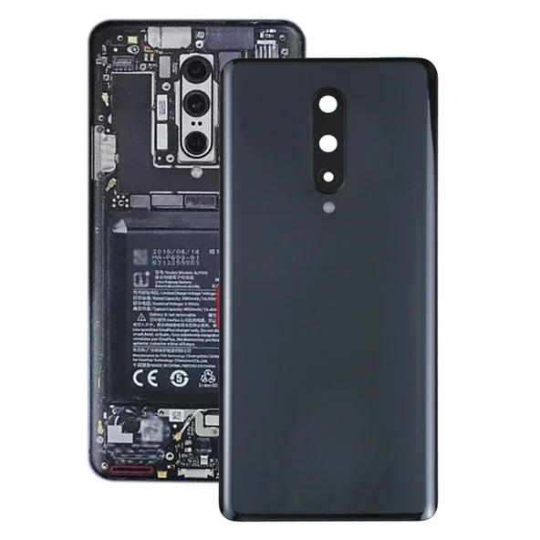 OnePlus 8 Siyah Arka Kapak ve Kamera Lens Kapağı