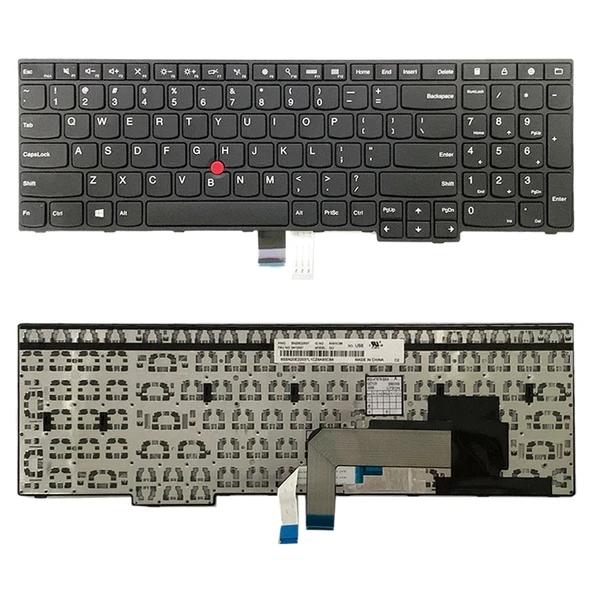 Lenovo Thinkpad E550 Modeli için ABD Versiyonu Klavye