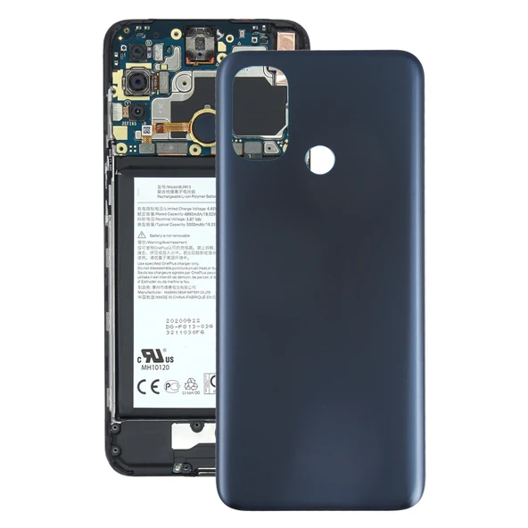 OnePlus Nord N100 Pil Arka Kapak Gri