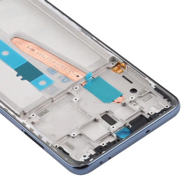 Xiaomi Poco X3 ve Poco X3 NFC Ön Gövde LCD Çerçeve Siyah - 4