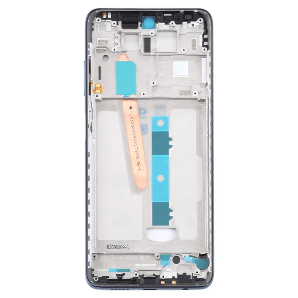 Xiaomi Poco X3 ve Poco X3 NFC Ön Gövde LCD Çerçeve Siyah - 2