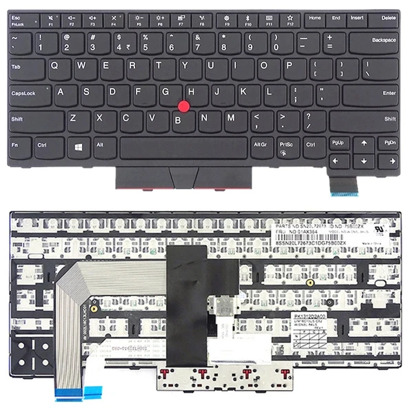 Lenovo Thinkpad T470 İçin ABD Versiyonu Klavye