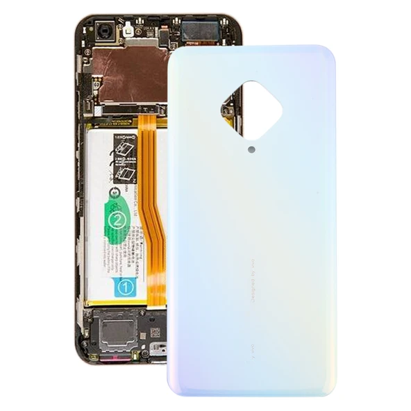 Vivo Y9s S1 Pro V17 Rus Model Batarya Arka Kapak Beyaz