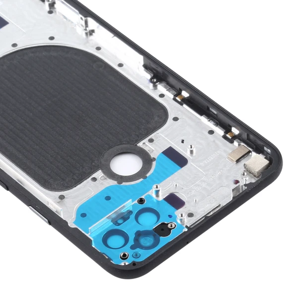 Google Pixel 5 Orijinal Siyah Arka Kapak - 5