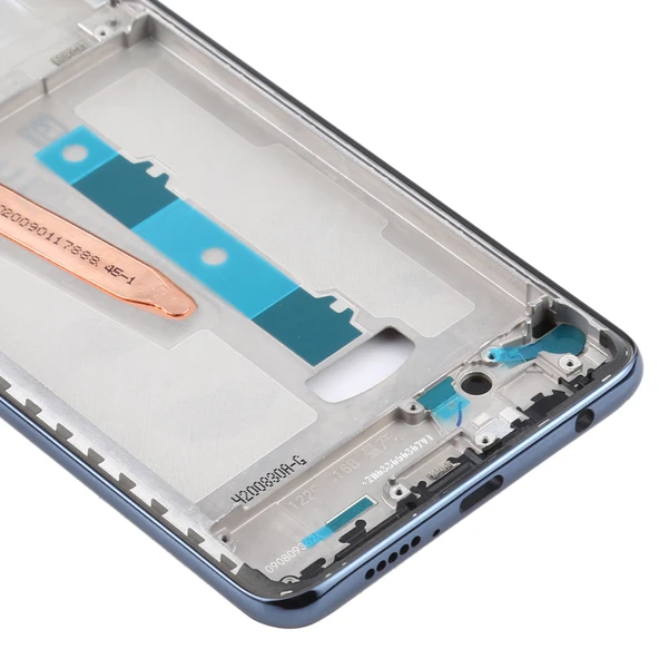 Xiaomi Poco X3 ve Poco X3 NFC Ön Gövde LCD Çerçeve Siyah - 5