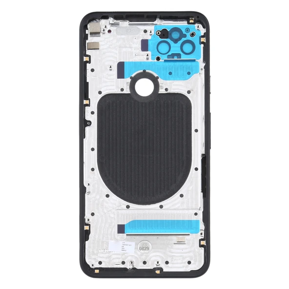 Google Pixel 5 Orijinal Siyah Arka Kapak - 3