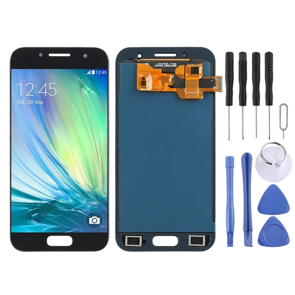 Samsung Galaxy A3 2017 TFT LCD Ekran Dokunmatik Siyah - 1