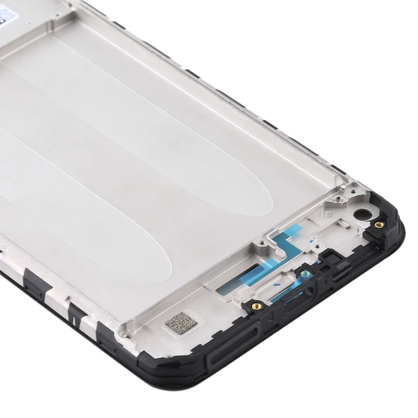 Xiaomi Redmi 9A ve Redmi 10A Uyumlu Siyah Ön Kasa LCD Çerçeve - 5