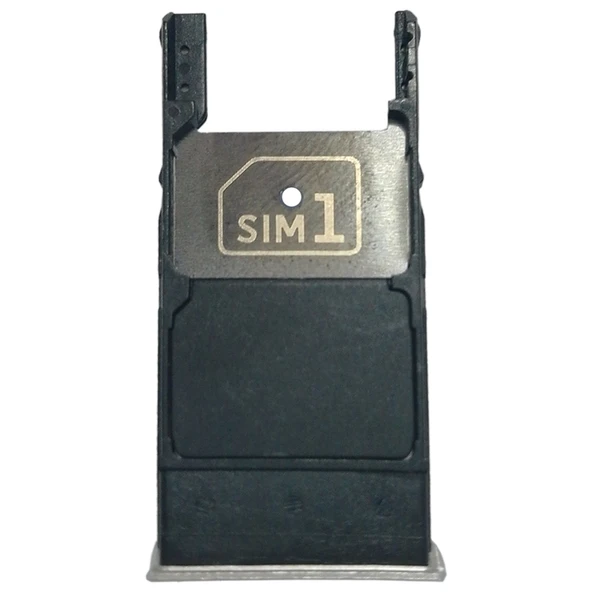 Motorola Moto X Style Uyumlu Gümüş SIM Kart ve Micro SD Kart Tepsisi - 2