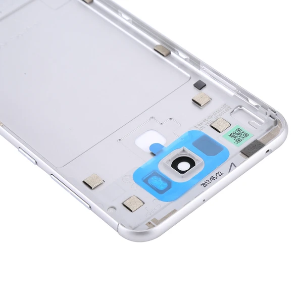 Asus ZenFone 3 Max ZC553KL Uyumlu Gri Alüminyum Arka Pil Kapağı - 5