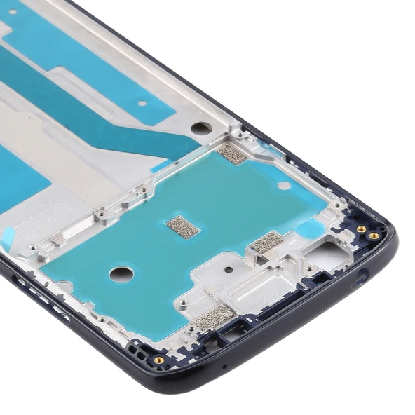 Motorola Moto G6 Play Ön Kasa LCD Çerçeve Siyah - 4