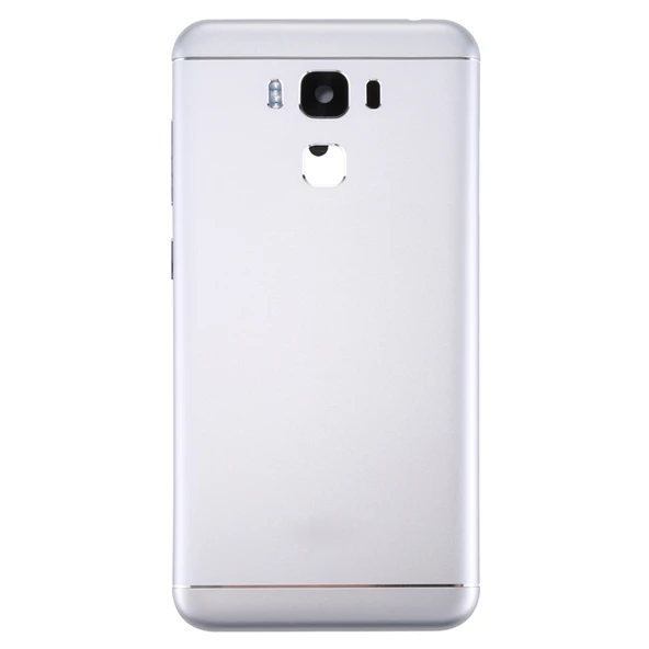 Asus ZenFone 3 Max ZC553KL Uyumlu Gri Alüminyum Arka Pil Kapağı - 2