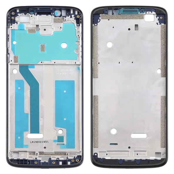 Motorola Moto G6 Play Ön Kasa LCD Çerçeve Siyah