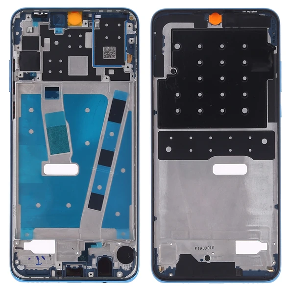 Huawei P30 Lite 24MP Ön Kasa LCD Çerçeve Mavi Yan Tuşlu