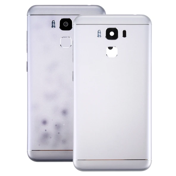 Asus ZenFone 3 Max ZC553KL Uyumlu Gri Alüminyum Arka Pil Kapağı