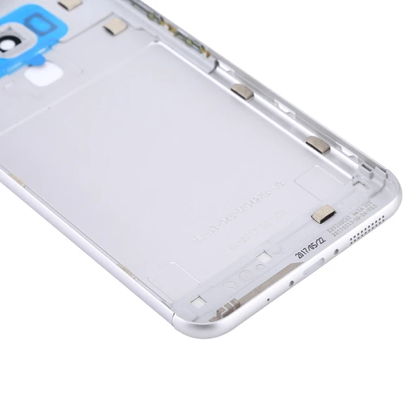 Asus ZenFone 3 Max ZC553KL Uyumlu Gri Alüminyum Arka Pil Kapağı - 4