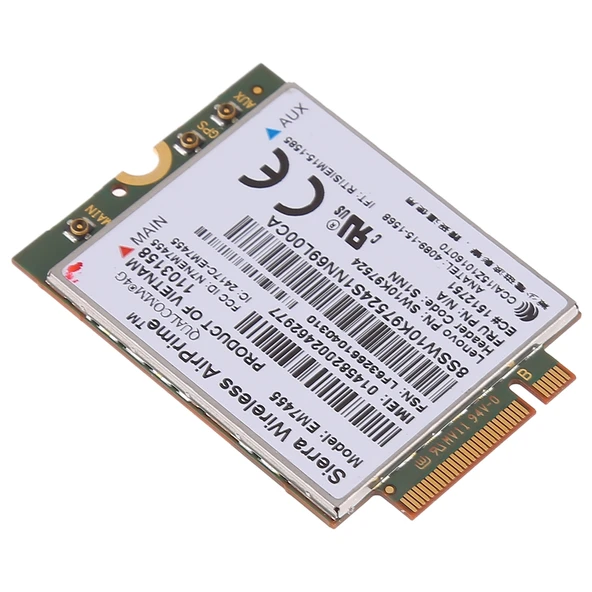 Lenovo ThinkPad EM7455 Sierra Wireless FDD TDD LTE Cat6 4G Modül Kart - 3