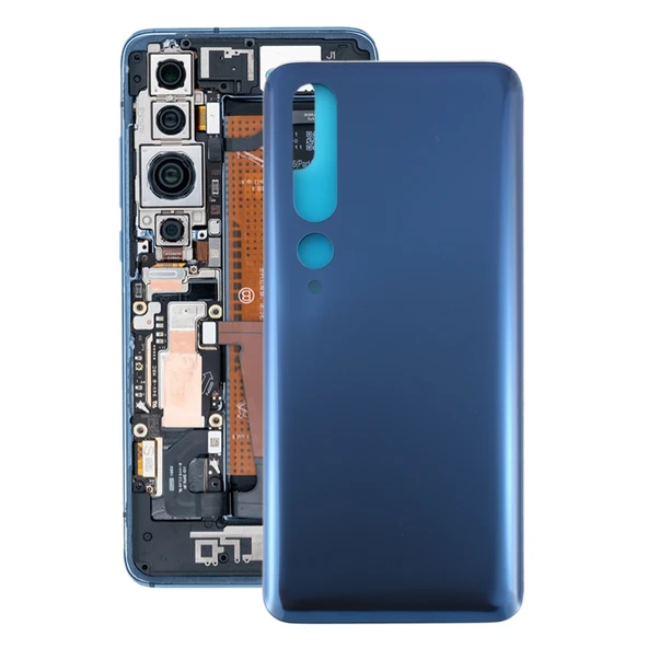 Xiaomi Mi 10 5G Gri Cam Malzeme Batarya Arka Kapak