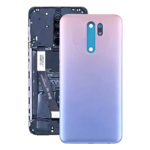 Xiaomi Redmi 9 Orijinal Pil Arka Kapak Pembe