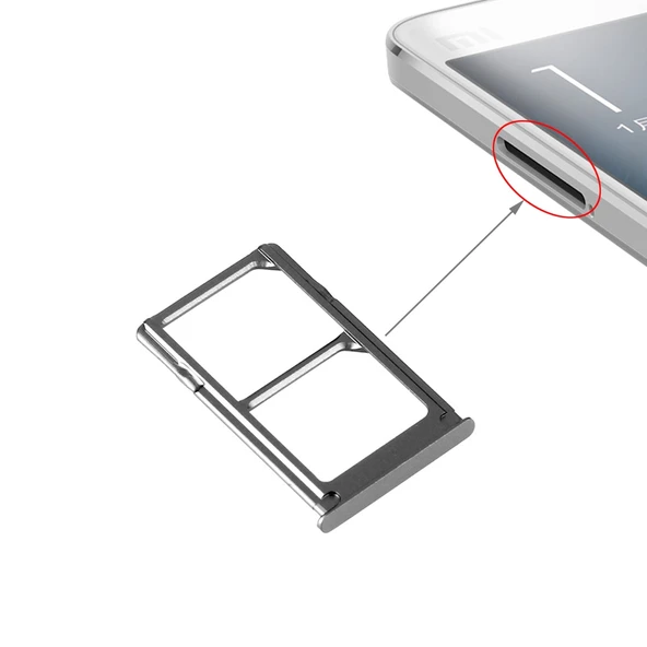 Xiaomi Mi 5 Siyah SIM Kart Tepsisi