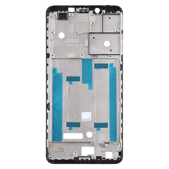 Nokia 3.1 Plus Orta Çerçeve Çerçeve Plakası Siyah - 2