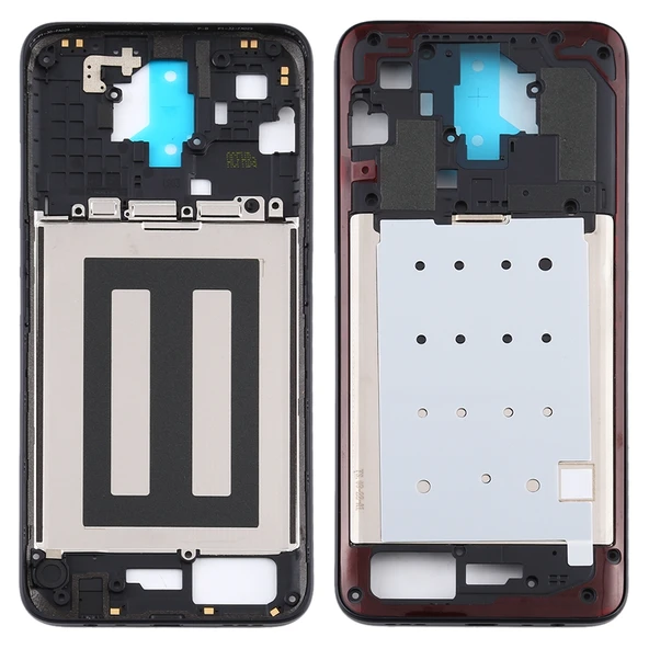 OPPO A9 2020 A11X Orta Çerçeve Çerçeve Plakası Siyah