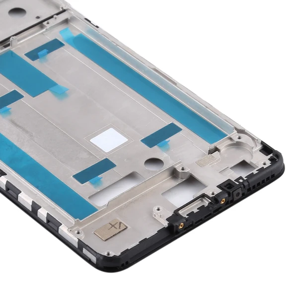 Nokia 3.1 Plus Orta Çerçeve Çerçeve Plakası Siyah - 5