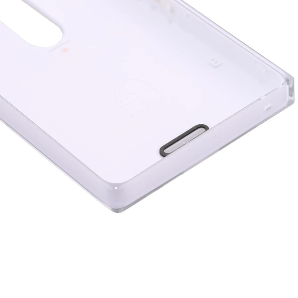 Nokia Asha 502 Çift SIM Beyaz Batarya Arka Kapak - 4