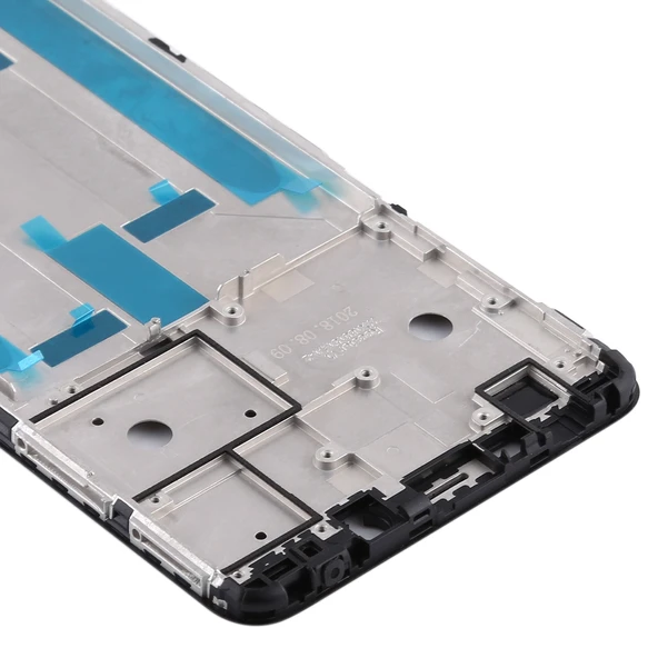Nokia 3.1 Plus Orta Çerçeve Çerçeve Plakası Siyah - 4