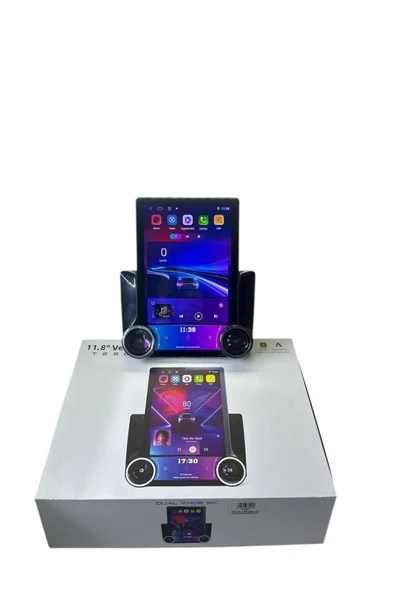 FOR-X DUAL KNOB 2K TESLA EKRAN TÜM 9 VE 10 İNÇ ÇERÇEVELERE UYUMLU PROFESYONEL MULTİMEDİA - Resim 4