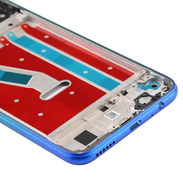 Huawei P40 Lite E Enjoy 10 Orijinal Orta Çerçeve Çerçeve Plakası Yeşil - 5