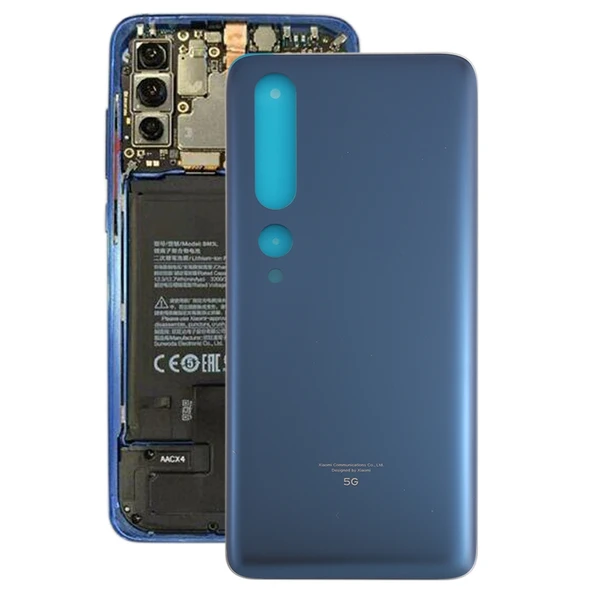 Xiaomi Mi 10 5G Orijinal Arka Kapak Gri